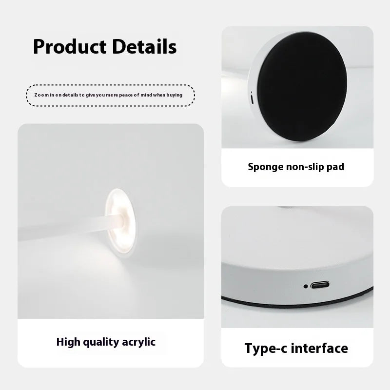 GleamPro Rechargeable Table Lamp